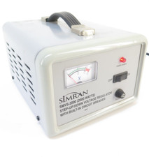 SIMRAN SMVS-2000 Watt Step Up/Down Voltage Regulator 120/220 Volt.