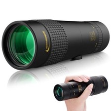 Zoom Monocular for Adults, Monocular Telescope High Power with Bak4 10-30x40