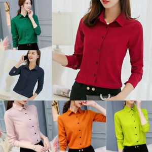 New Arrival 2018 Autumn and winter Slim Lace Women Shirt