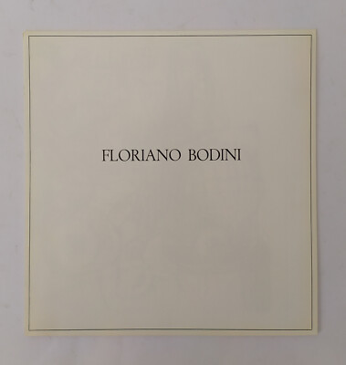   FLORIANO BODINI Il Corpo TEXTO PER IMAGO 8 1965 Vintage Graphic Opera