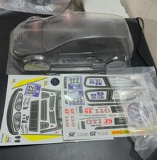 1/10 Golf GTI Clear Body Shell 190mm Wheelbase RC Drift Rally Car TT01 TT02