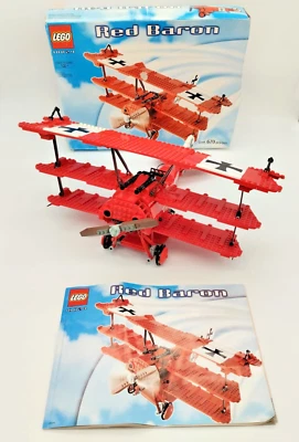 LEGO 10024 Red Baron WITH BOX Sculptures GOOD RARE Creator Expert RARE 10124 - Bild 1 von 4