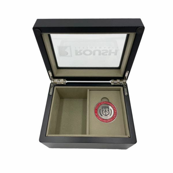 Roush 25th Anniversary Challenge Coin & Box * Rare Collectible