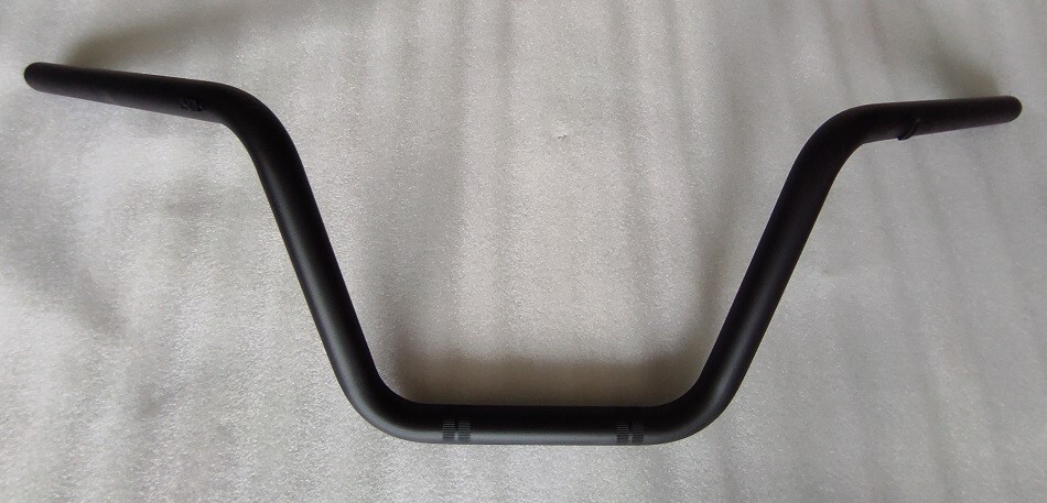 Guidon Grizzly 550 d'origine Yamaha pour modèles 2012 à 2020 en acier noir renforcé