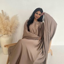 Dubai Women Long Dress Abaya Elegant Kaftan Muslim Robe Party Evening Gown Prom