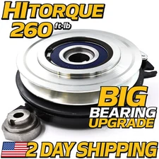 BIGBearing HiTorq 260ftlb (OEM 225) PTO Clutch fits BobCat 4165689 ZT6000 ZT6100