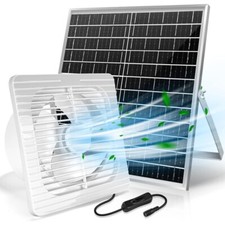 Solar fan Solar exhaust fan for pet house, plant shed, chicken coop, dog house