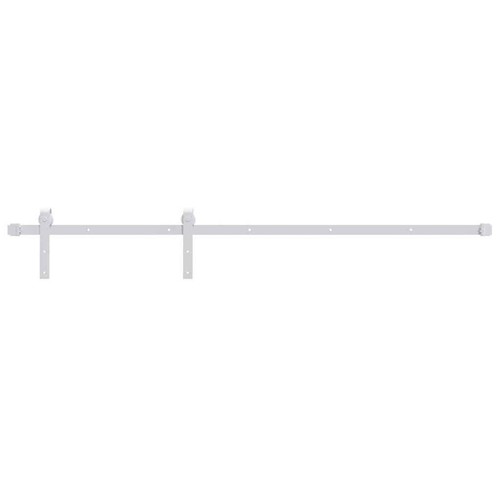 Sliding Door with Hardware Set 95x210 cm Solid Wood Pine vidaXL - Picture 7 of 11