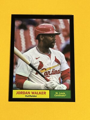 その他 Topps Jordan Walker 2024 Topps Archives Jordan Walker 1961 Black #3 St. Louis