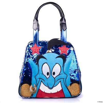 Irregular Choice Disney Aladdin Genie Blue Jasmine Movie Limited Handbag Bag New