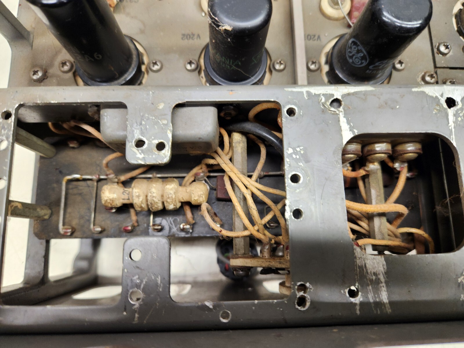 CIH-46159-A,  HAMILTON RADIO CORP,  UNIT OF TCS-6, NAVY RADIO RECIEVER