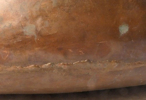 ANTIQUE COPPER KETTLE CANDY APLE BUTTER CAULDRON - Picture 13 of 14