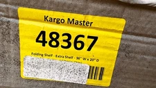 Kargo Master 48367 Single Additional Shelf KARGOMASTER 36" VAN TRANSIT SPRINTER