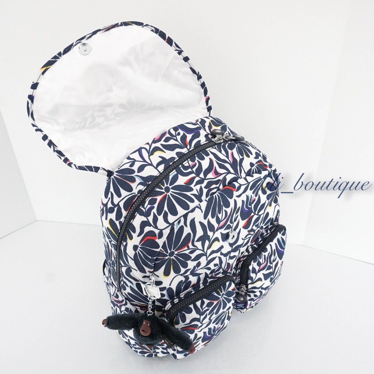 NWT Kipling KI0367 Fiona Travel Medium Backpack Polyester  display picture 2