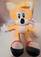 Sonic the Hedgehog Tails Plush 10" Yellow Plush Doll Version2 In great condition