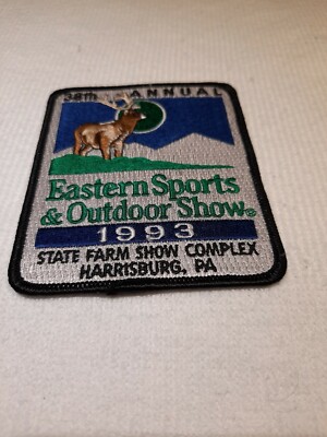 1993 Eastern Sports Outdoor Show State Farm Show Complex Pennsylvania Patch 38th