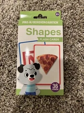Flash Cards For Kids Toddlers Learning Educational Toys 4+ Year Olds- Shapes