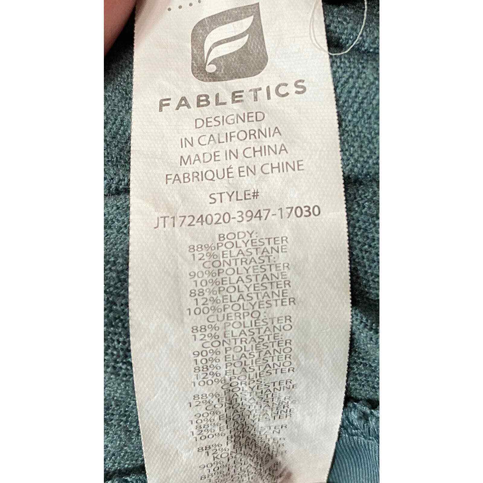 Fabletics Women’s Jacket Size Small Evergreen Mul… - image 7