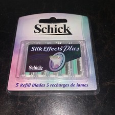 Schick Silk Effects Plus Razor Blade Refills for Women - 5 Count