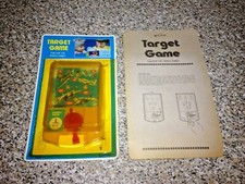 FLIPPER TARGET GAME CIGG I GIOCHI DEL TRENINO ANNI 80 NEW SIGILLATO IN BLISTER