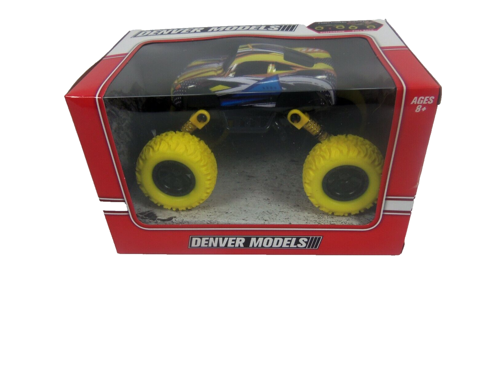 The Menards High Suspension Yellow Race Car Denver Models