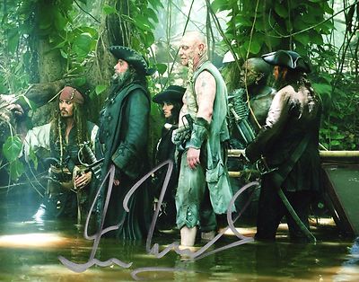 GFA Piraten Von Die Karibik Ian Mcshane Signiert 8x10 Foto AD1 COA