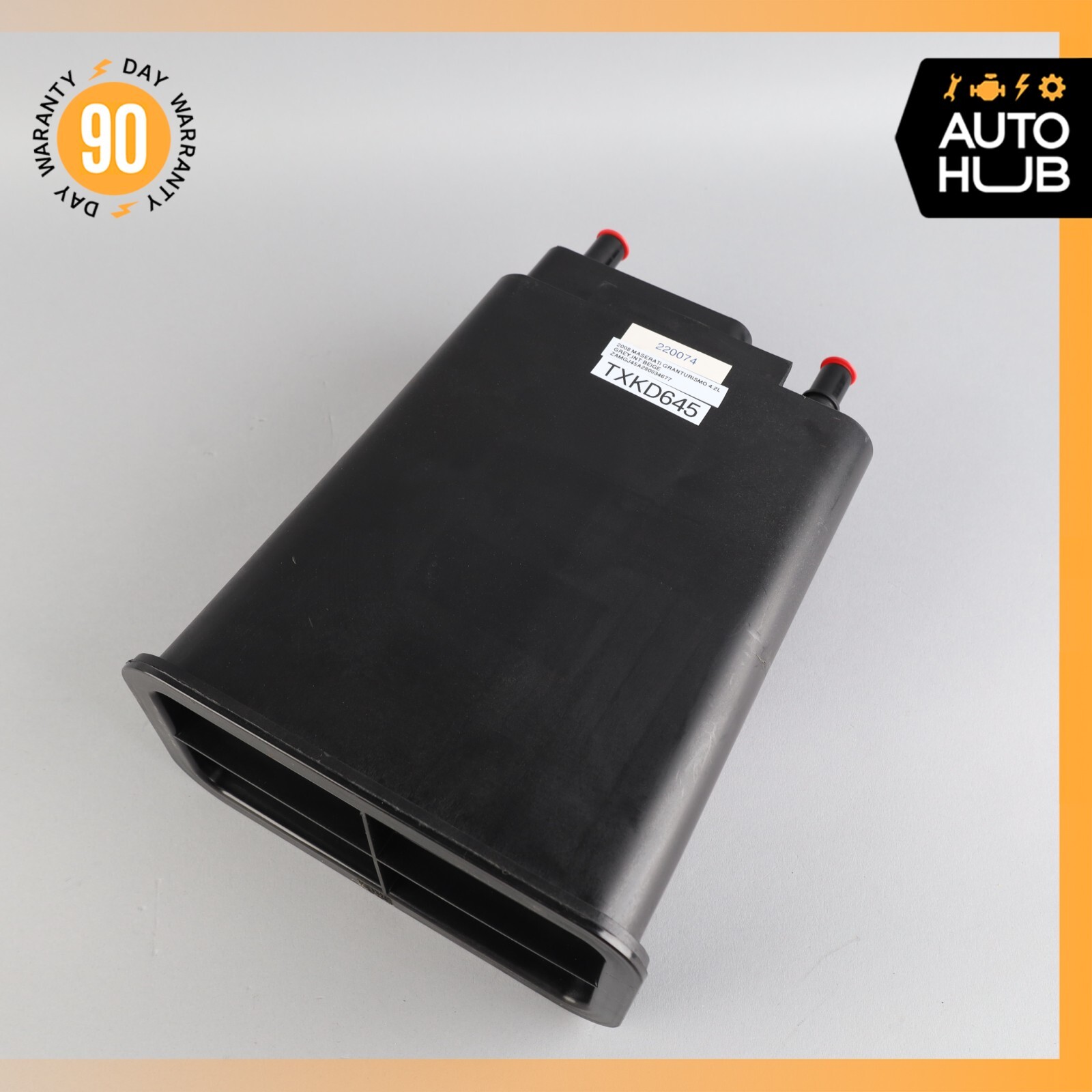 04-19 Maserati GranTurismo M145 EVAP Fuel Evaporator Box Charcoal Canister OEM