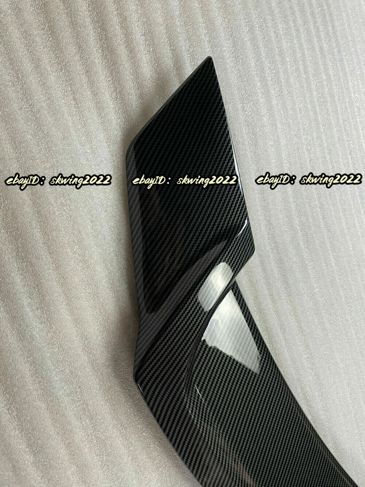 Labio de alerón trasero estilo fibra de carbono para VW Volkswagen CC tipo R 2008-2018 Foto 4 de 4