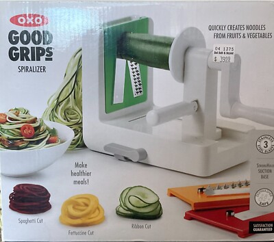 Spiralizer by OXO Good Grips (Makes Noodles from Fruits & Veggies)