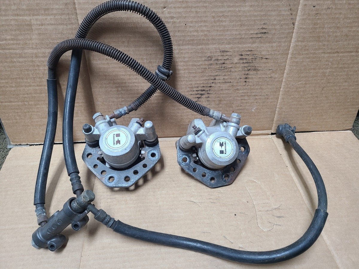 Vintage Kawasaki 11/16 Tokico Japan Pair Front Brake Caliper