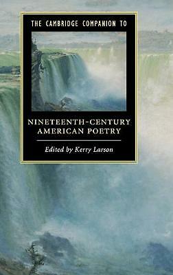 The Cambridge Companion to Nineteenth-Century American Poetry Larson Hardback