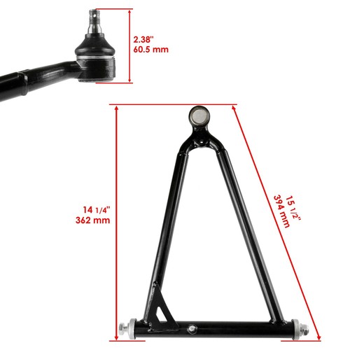 Front Upper Left And Right A-Arm for Yamaha Raptor 660R 660 R YFM660 R 2001-2005 - Picture 3 of 7