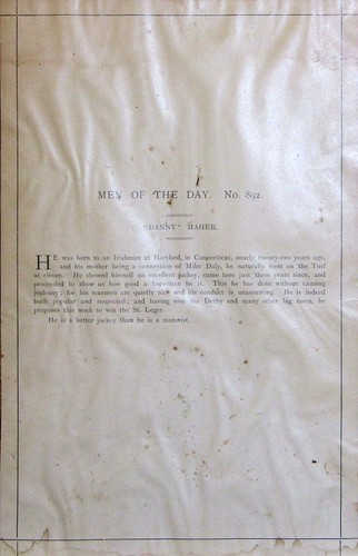 LOT 4 ORIGINAL ANTIQUE VANITY FAIR LITHOGRAPHS CRICKETERS/JOCKEY/ROLLER SKATER - Picture 6 of 8
