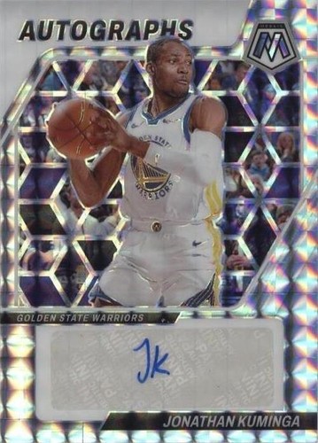 2023-24 Panini Phoenix #112 Jonathan Kuminga Phoenix Blue Lazer