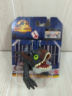Jurassic World Dominion Uncaged Wild Pop Ups Carnotaurus New mini dinosaur 