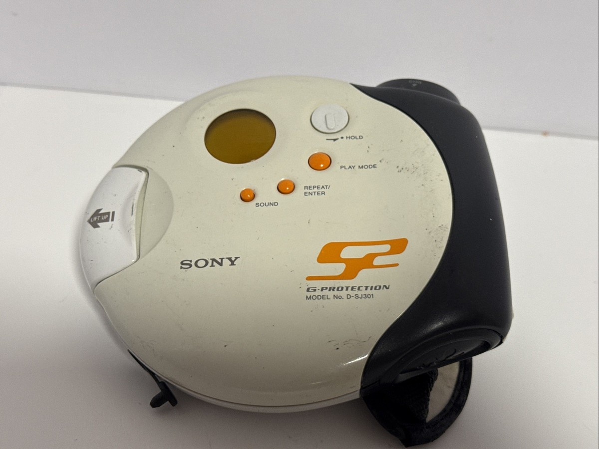 Sony Walkman D-SJ301 CD-R/RW Portable CD Player for parts or