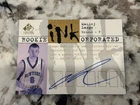 2003-04 SP Signature Edition Rookie INKorporated Maciej Lampe Autograph 74/100