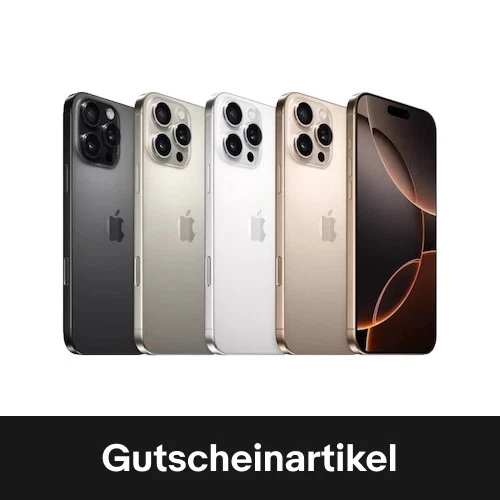 Apple iPhone 16 Pro Max - 256 GB - Ohne Simlock - Titan Schwarz Weiß Natur Gold