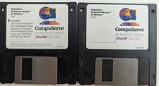 CompuServe Windows Floppies WinCIM 2.0.1 from 1995