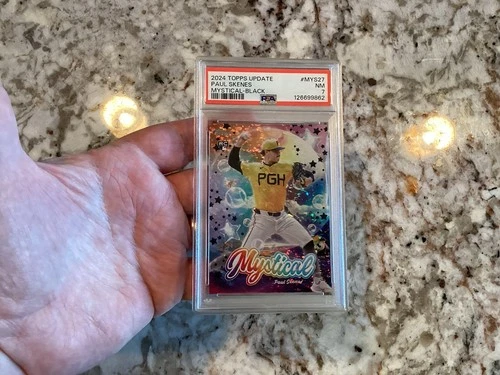 Paul Skenes 2024 Topps Update Mystical Black Stars #MYS27 PSA 7  NM 044/299