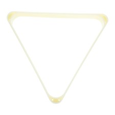 5 Count Triangle Billiards Holder White Ball Rack for Pool Table Balls