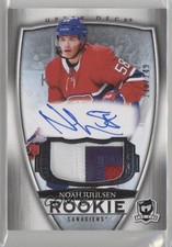 2018-19 Upper Deck The Cup Rookie 218/249 Noah Juulsen #70 Patch Auto 4p5