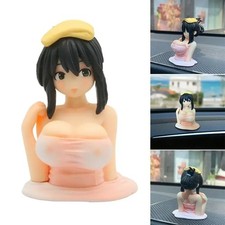 Shaking Chest Girls Car Ornament Kawaii Cartoon Dashboard Decor 1 Pc Gift Shaking Chest Girls Car Ornament Kawaii Cartoon Dashboard Decor 1 Pc Gift