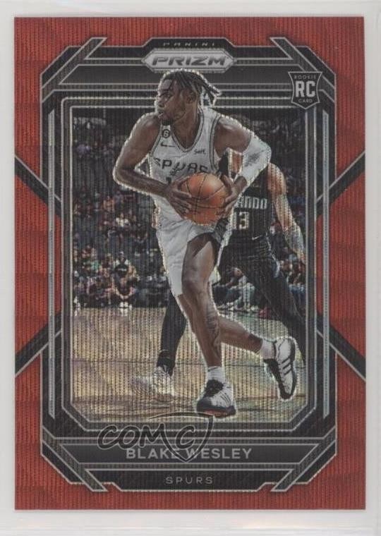 2022-23 Panini Prizm Ruby Wave Prizm Blake Wesley #264 0nr3