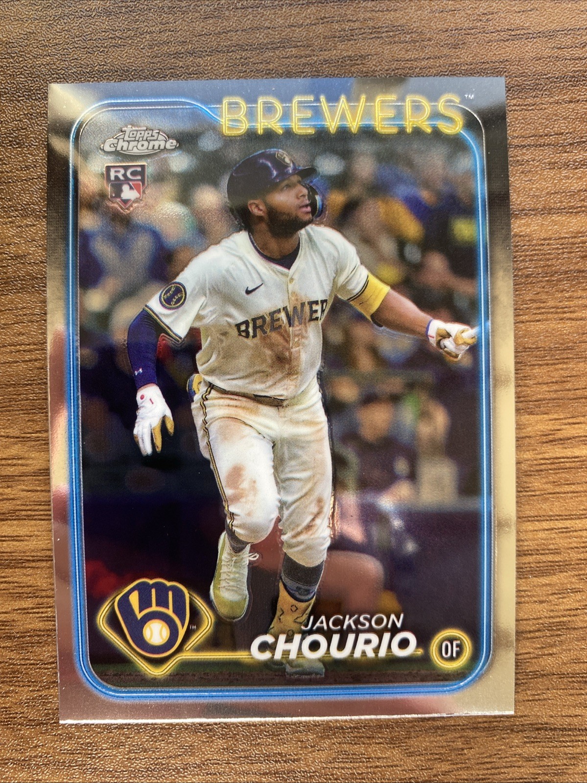 2024 Topps Chrome Update #USC18 Jackson Chourio RC Milwaukee Brewers