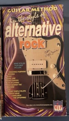 MVP Guitar Method Alternative Rock Instruction Book by John McLoraine English