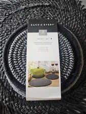 TRIVET SET PROTECTS TABLES AND COUNTERTOPS FROM HOT COOKWARE