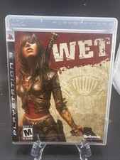 Wet (Sony PlayStation 3, 2009) Video Game PS3 Complete CIB Bethesda