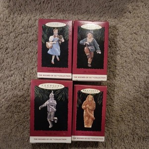 Hallmark Wizard Of Oz Collection 1994 Set Of 4