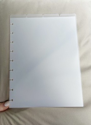 9 Disc Top Tabs Trennwände - passend für Classic Happy Planner